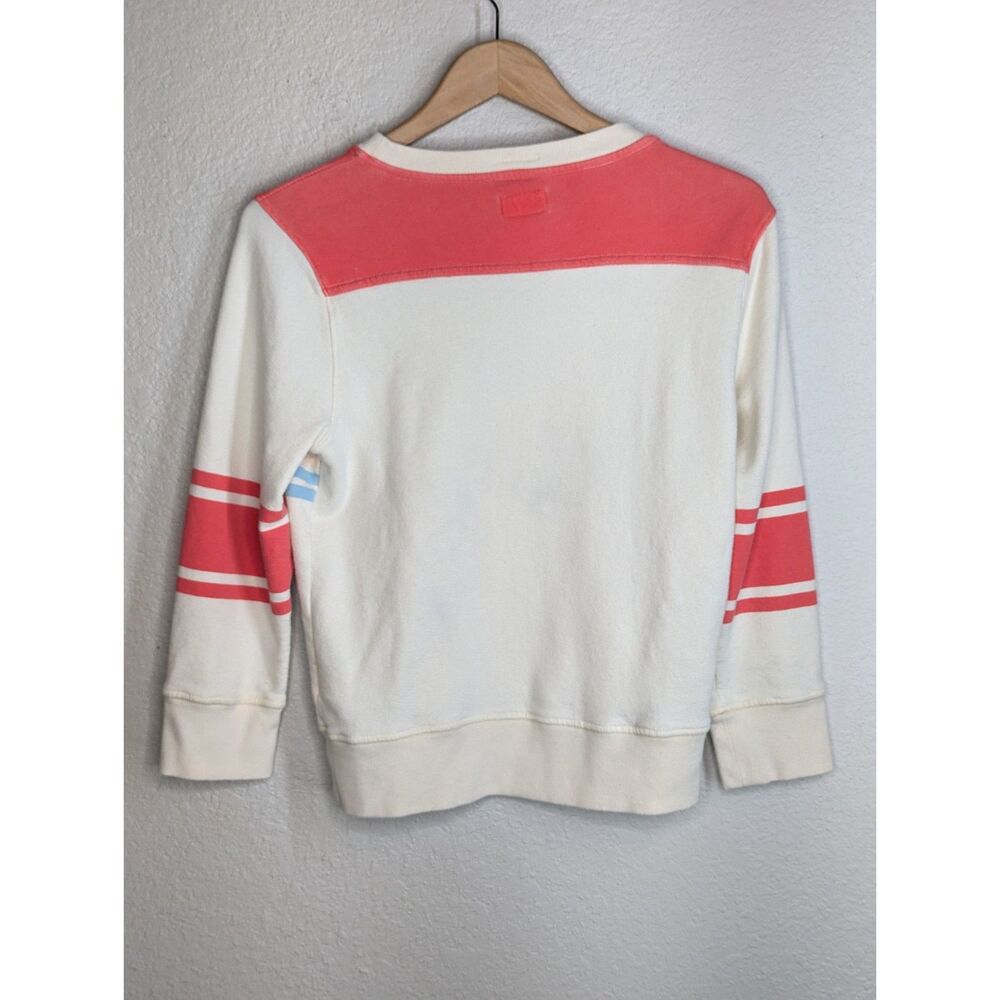 Revolve Mother Half and Half Koozie Sweater Sz M Don't Sweat It Strawberry Blue - Picture 3 of 10